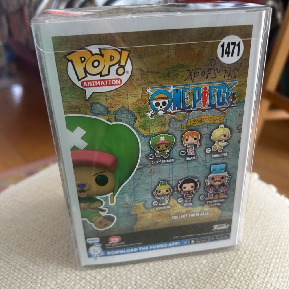Funko Pop! Vinyl Choppermon Flocked #1471 With Protector One Piece (Exclusive) - Picture 5 of 11
